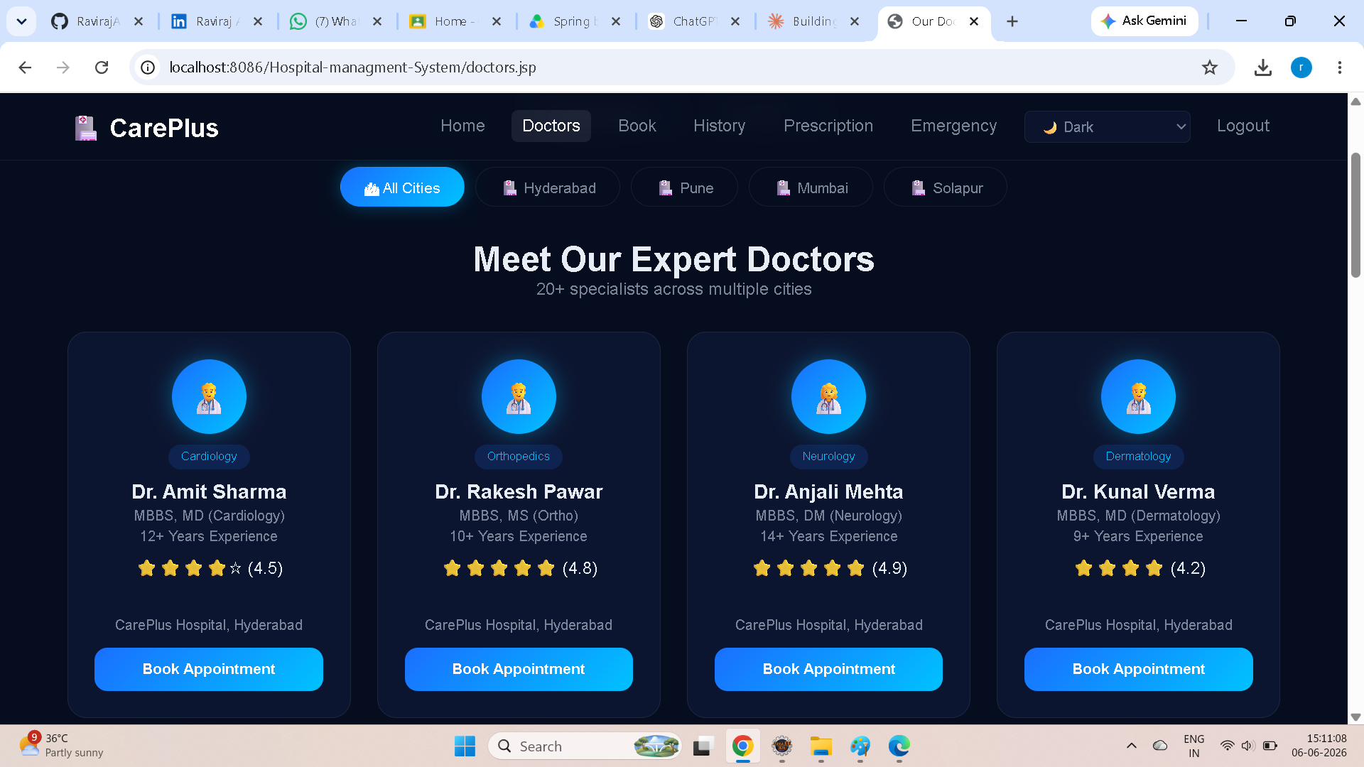 Doctor Appointment System